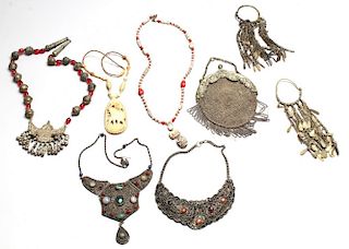 7 Pieces of Ethnic & Tribal Jewelry