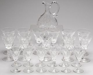 23 Waterford "Sheila" Crystal Cordial & Port Glass