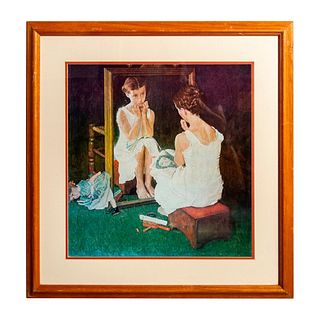 Norman Rockwell (American 1894-1978), Framed Print on Board