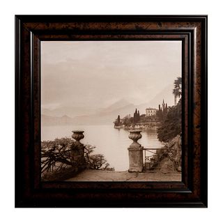 Alan Blaustein, Sepia Photograph Print, Lake Como