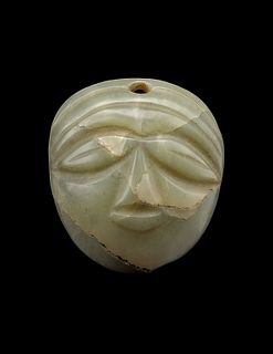 Mask, Late Neolithic Period, Hongshan Culture (4700-2500 BCE)