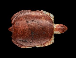 Turtle Pendant, Late Neolithic Period, Hongshan Culture (4700-2500 BCE)
