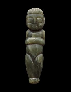 Figure, Late Neolithic Period, Hongshan Culture (4700-2500 BCE)