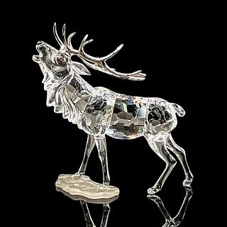 Swarovski Crystal Figurine, Elk Stag