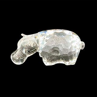 Hippopotamus - Swarovski Crystal Figure