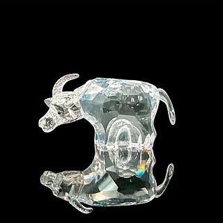Swarovski Silver Crystal Zodiac Figurine, Ox