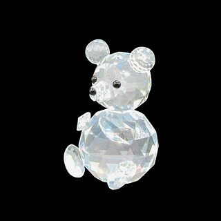 Swarovski Silver Crystal Large Figurine, Teddy Bear
