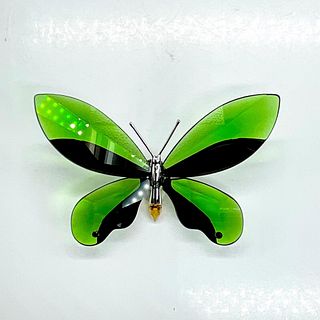 Swarovski Crystal Paradise Butterfly, Anamosa Moss Green