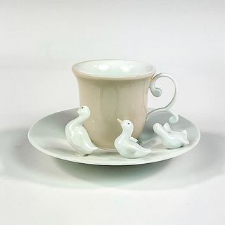 Duckings Cup And Saucer 1006045 - Lladro Porcelain