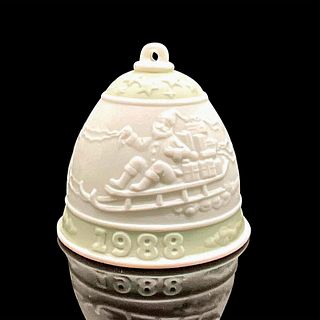 1988 Christmas Bell 1015525 - Lladro Porcelain Ornament