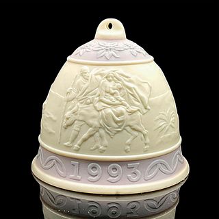 1993 Christmas Bell 1016010 - Lladro Porcelain Ornament