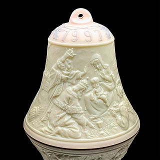 1997 Christmas Bell 1016441 - Lladro Porcelain Ornament