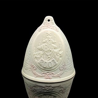 2003 Christmas Bell 1016728 - Lladro Porcelain Ornament