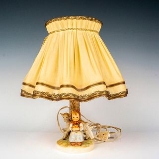 Goebel Hummel Table Lamp, Make A Wish