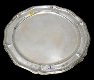 Sterling Silver Round Platter