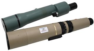 Two Bausch and Lomb Spotting Scopes