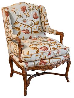 Minton Spidell Cruel Work Upholstered Arm Chair