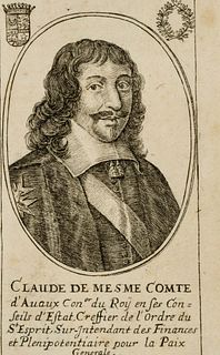 Unknown (18th), Claude de Mesme Count of Avaux, around 1658,