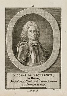 P. AUVRAY (*1736), Nicolas de Tscharner, de Berne,
