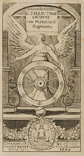 Unknown (17th), Printer's mark, C Sallustius Crispus,  1679,