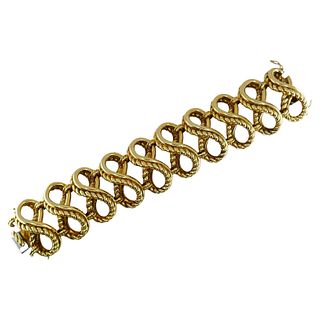 Tiffany & Co. 18k Cage Bracelet