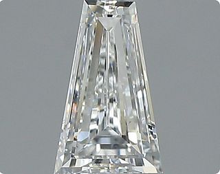 Natural Diamond Tapered Baguette 0.41ct VS2 G
