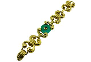 Vintage 14k Gold Link Bracelet