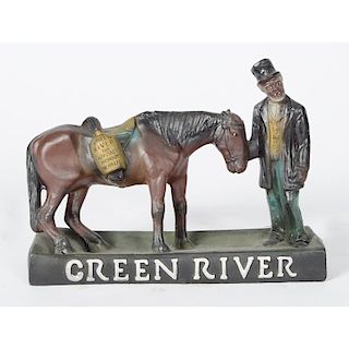 Green River Whiskey  Counter Top Display