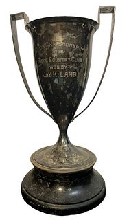 1915 Chicago Country Club Golf Champion Trophy 