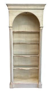 Monumental BAKER Style French Neoclassical Bookcase 