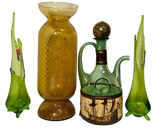 Mid Century Vase & Decanter Collection 