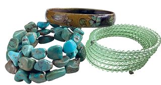 Collection Women's Bracelets, Turquoise, Cloisonne