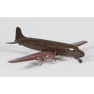 American Airlines  Tin Toy Plane and Other Aviation Items