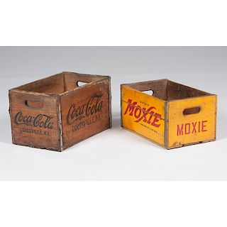 Wooden Soft Drink Crates