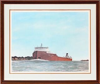JIM CLARY PENCIL SIGNED COLOR PRINT #565/750