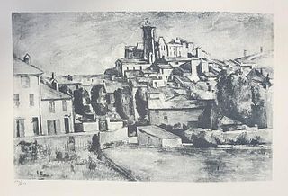 Paul Cezanne (After) - Untitled Landscape IV