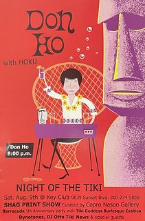 SHAG - Don Ho Night of the Tiki Poster