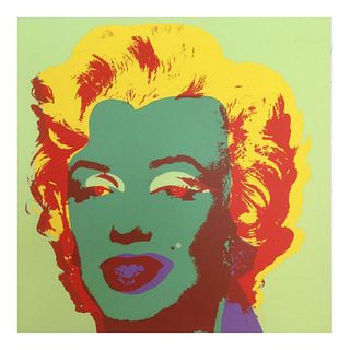 Andy Warhol "Marilyn 11.25" Silk Screen Print from Sunday B Morning.