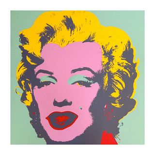 Andy Warhol "Marilyn 11.23" Silk Screen Print from Sunday B Morning.