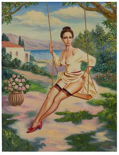 Taras Sidan- Original Giclee on Canvas "Gabriele"