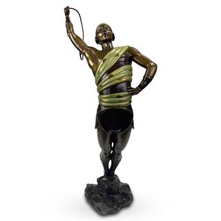 Erte (1892-1990), "Le Danseur" Limited Edition Bronze Sculpture from an AP Edition, Dated 1980 and Signed with Letter of Authenticity