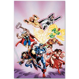 Marvel Comics "Avengers #16" Numbered Limited Edition Giclee on Canvas by Jerry Ordway with COA.