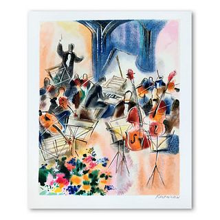 Michael Rozenvain, Hand Signed Limited Edition Serigraph on Paper with Letter of Authenticity.