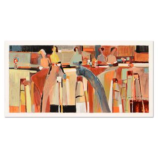 Yuri Tremler, "Girlfriends" Limited Edition Serigraph by Yuri Tremler, Hand Signed with Certificate of Authenticity.