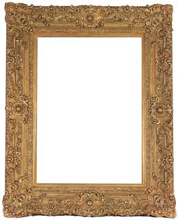 Exceptional 19th C. French Louis XV Gilt Frame
