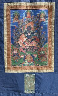 Early Antique Tibeta Thangka
