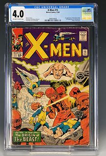 X-MEN #15 CGC 4.0 (MARVEL, 1965) ORIGIN OF BEAST
