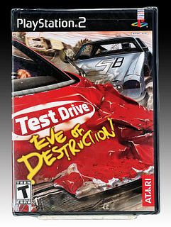 TEST DRIVE EVE OF DESTRUCTION PS2 SEALED VIDEO GAME