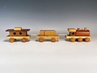 HAND MADE WOODEN TRAIN