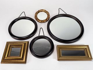 LOT OF WALL MIRRORS